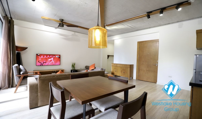 Brand new 02 bedrooms apartment for rent in Kim Ma street, Ba Dinh, Hanoi